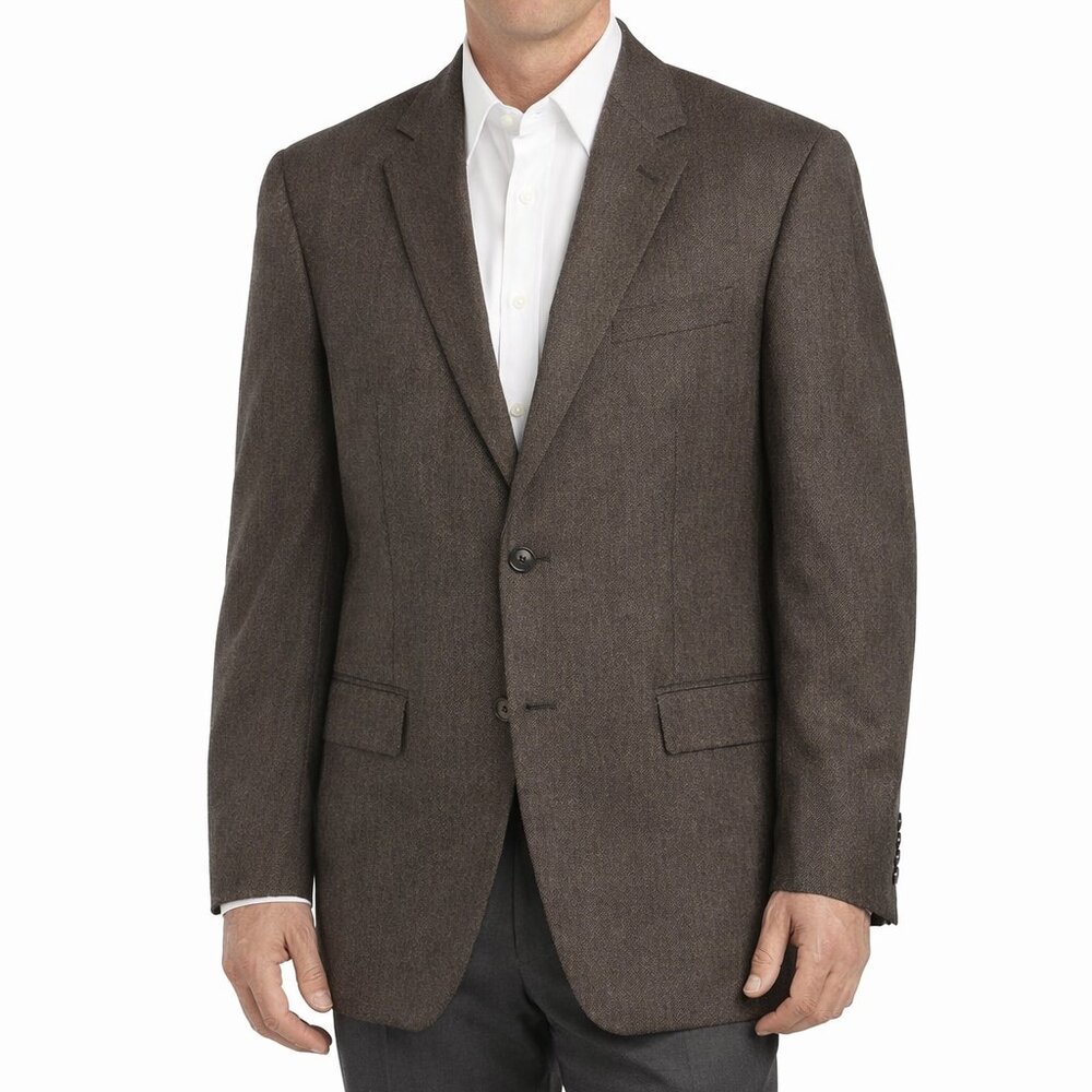 Geoffrey Beene Brown Blazer Size 42L